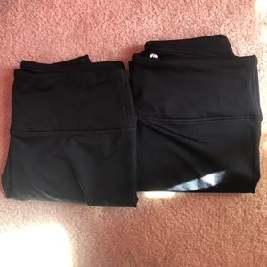 NWOT Black fleece leggings